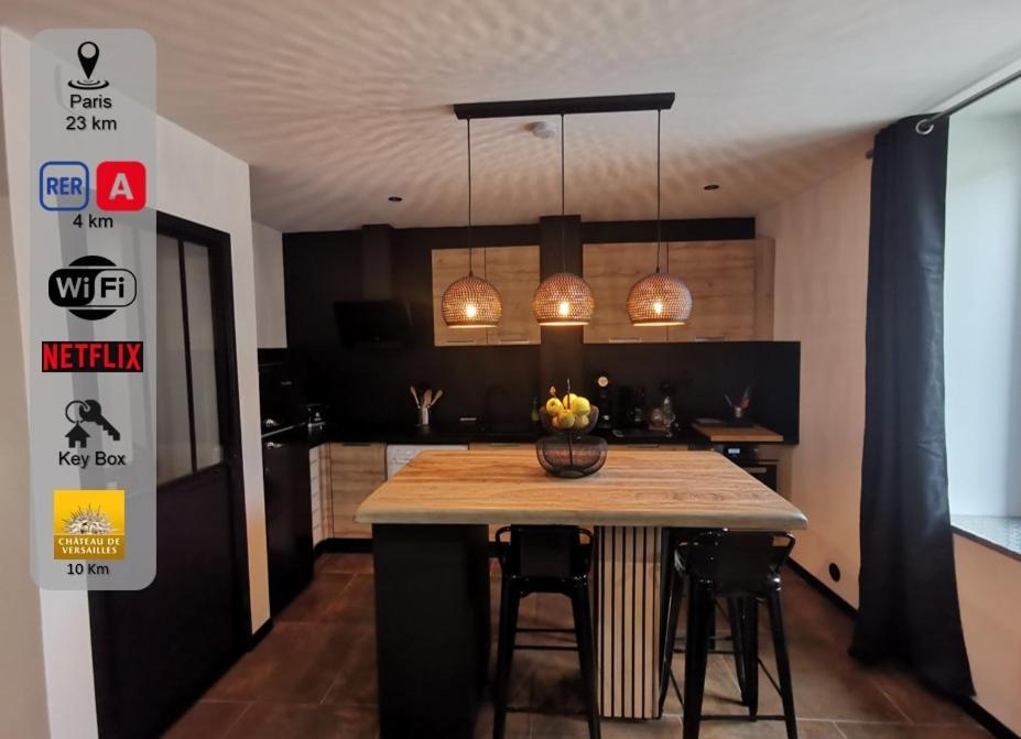 T2 Pour 4, Proche Versailles, Paris Et La Defense Apartment Le Port-Marly